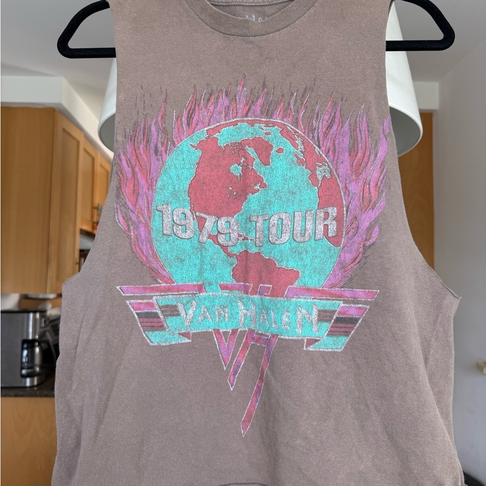 1979 Van Halen Tour Graphic Tank Top